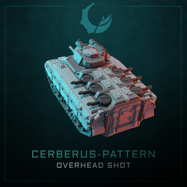 Cerberus-Pattern Armored Personnel Carrier - Sci fi/Modern - Modular - Magnet Ready