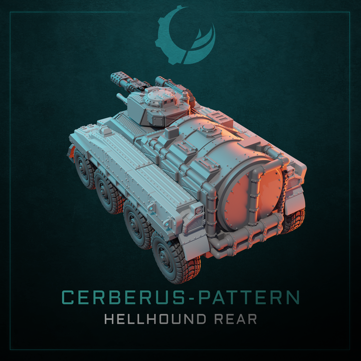Cerberus-Pattern Armored Personnel Carrier - Sci fi/Modern - Modular - Magnet Ready