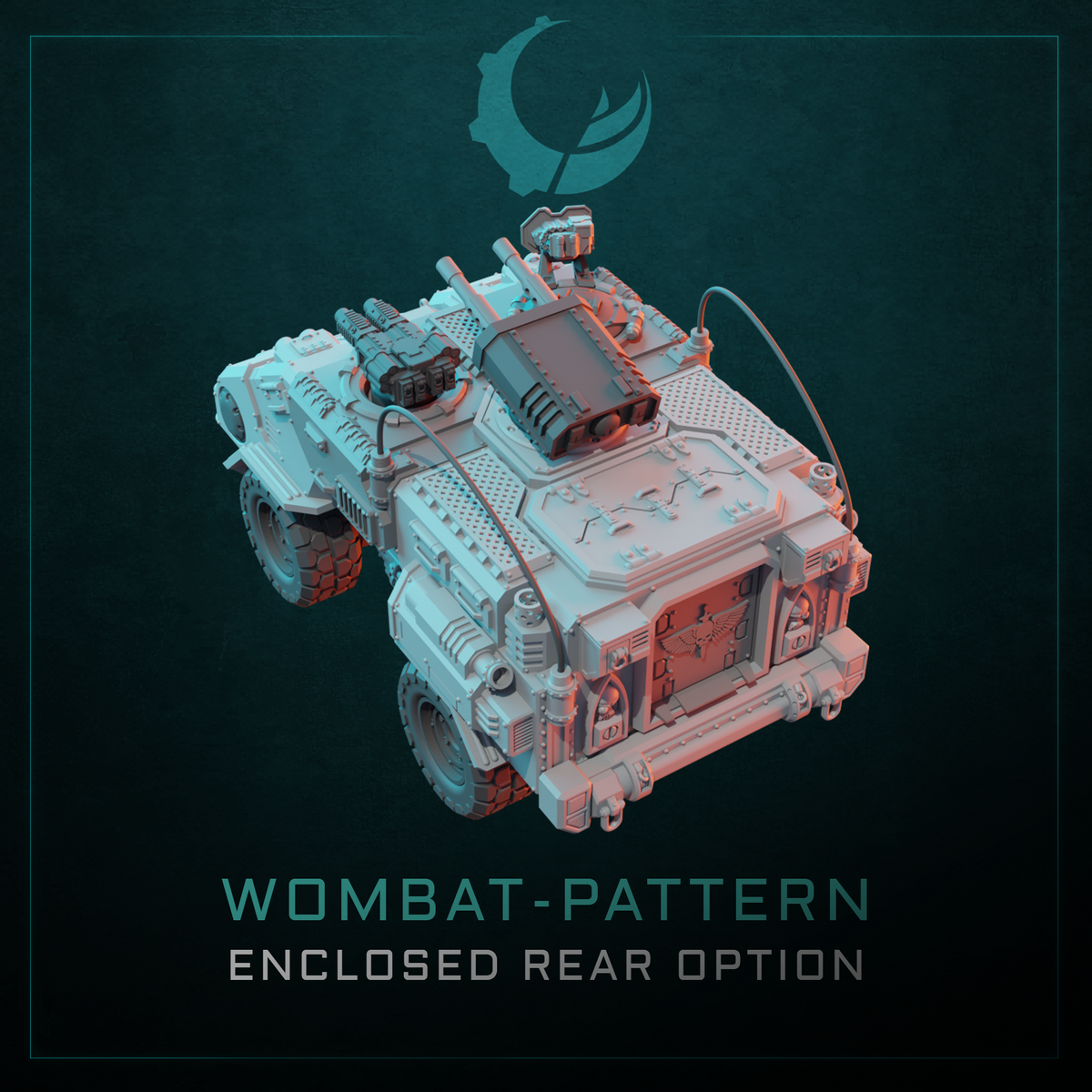Wombat-Pattern ATCV - Sci fi/Modern - Modular - Magnet Ready