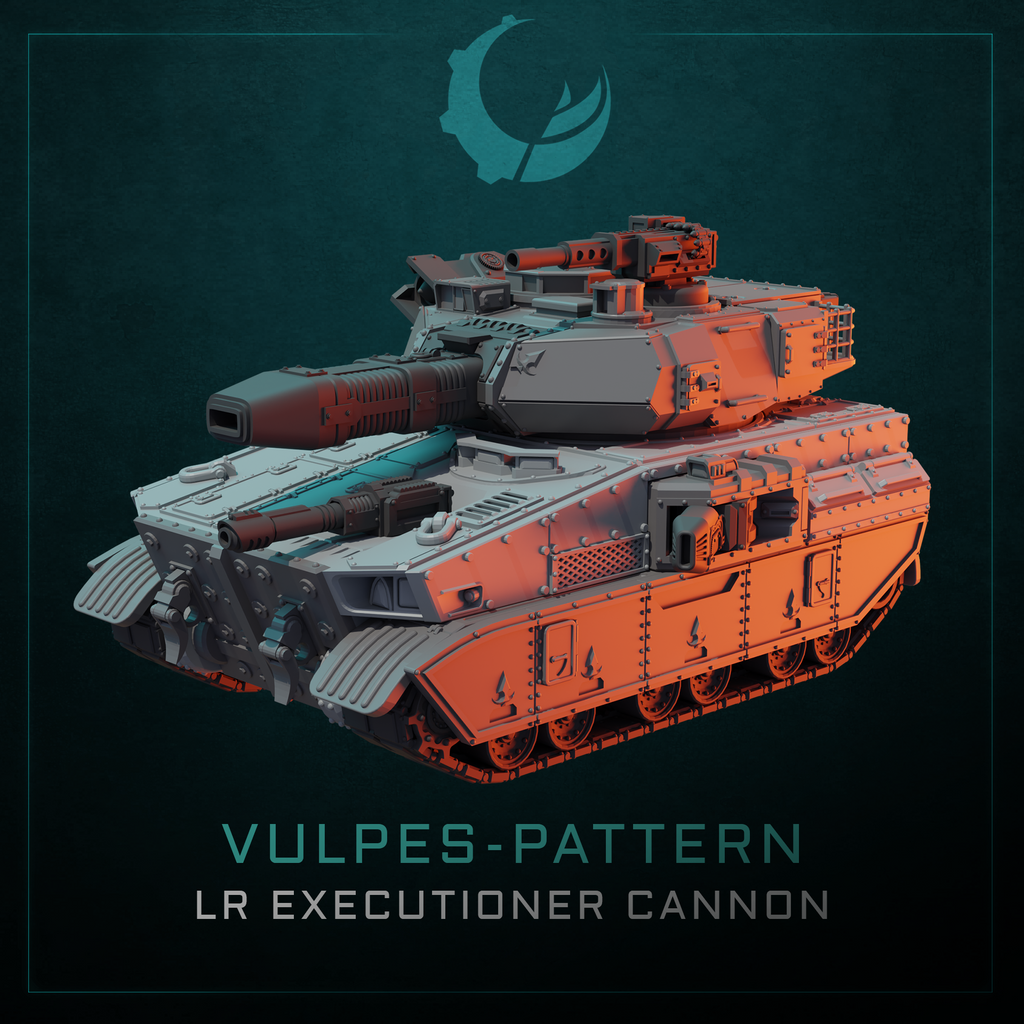 Vulpes-Pattern Battle Tank - Sci fi/Modern - Modular - Magnet Ready