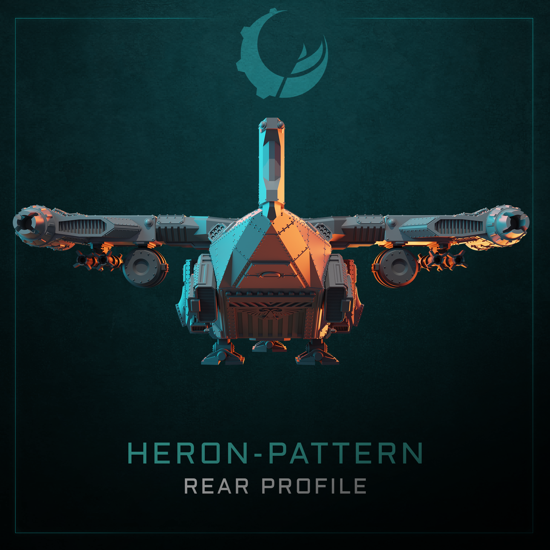 Heron-Pattern VTOL Assault Carrier - Sci fi/Modern - Modular - Magnet Ready