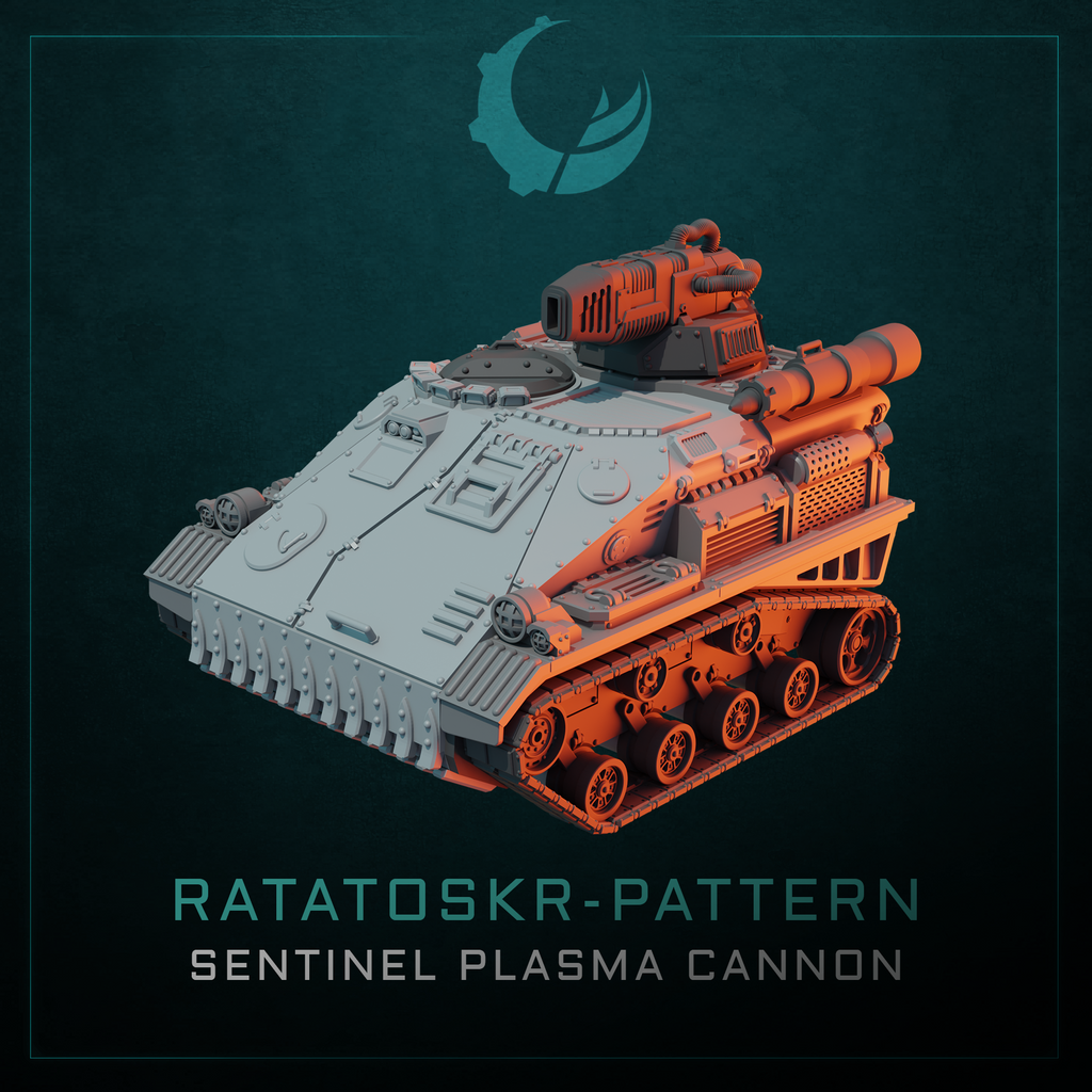 Ratatoskr-Pattern Scout Tankette - Sci fi/Modern - Modular - Magnet Ready