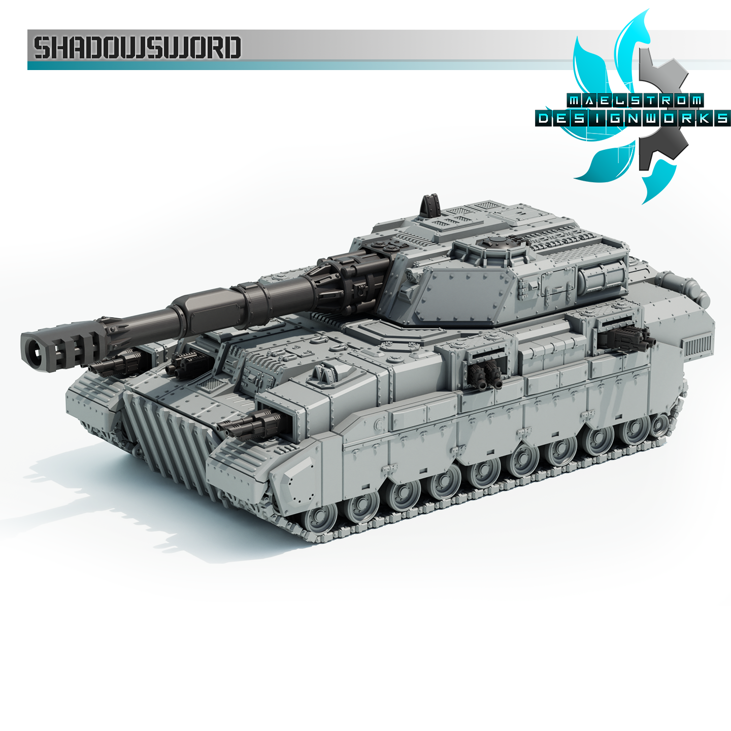 Ursus Rex-Pattern Super Heavy Battle Tank - Sci fi/Modern - Modular - Magnet Ready