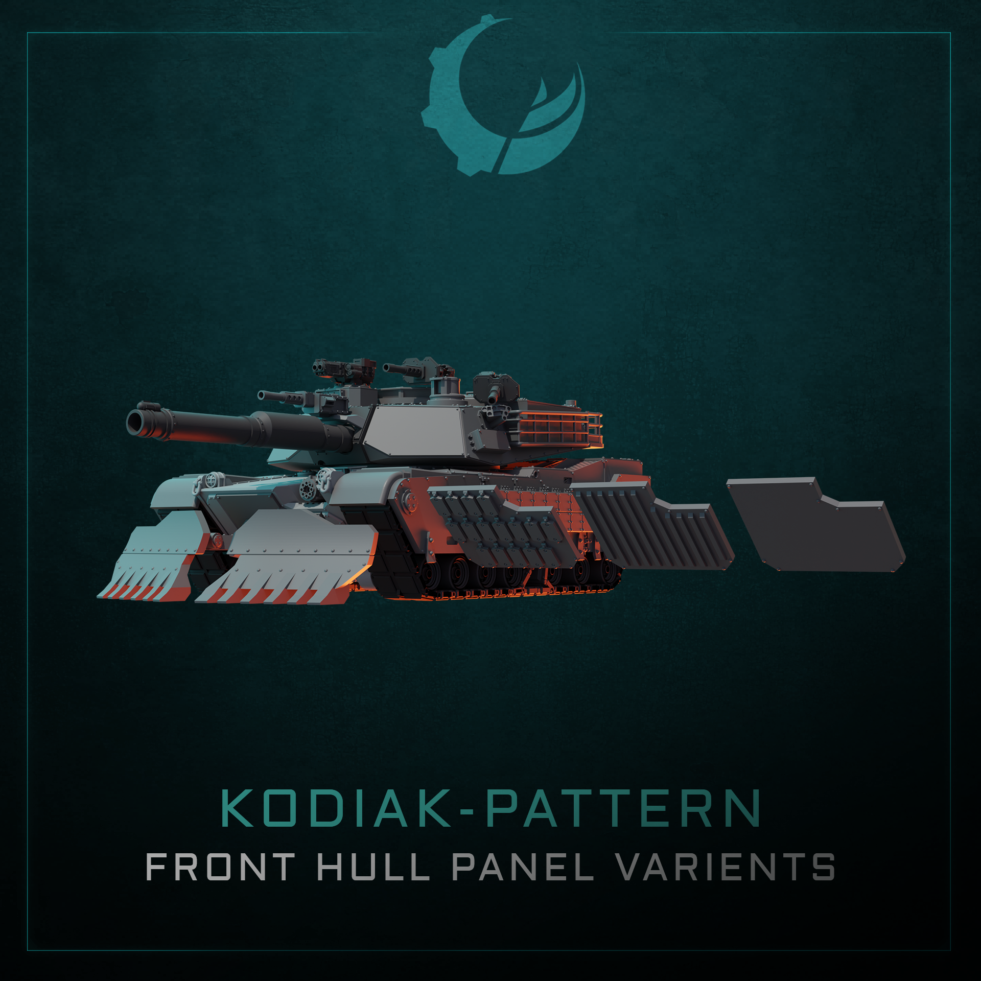 Kodiak-Pattern Main Battle Tank - Sci fi/Modern - Modular - Magnet Ready