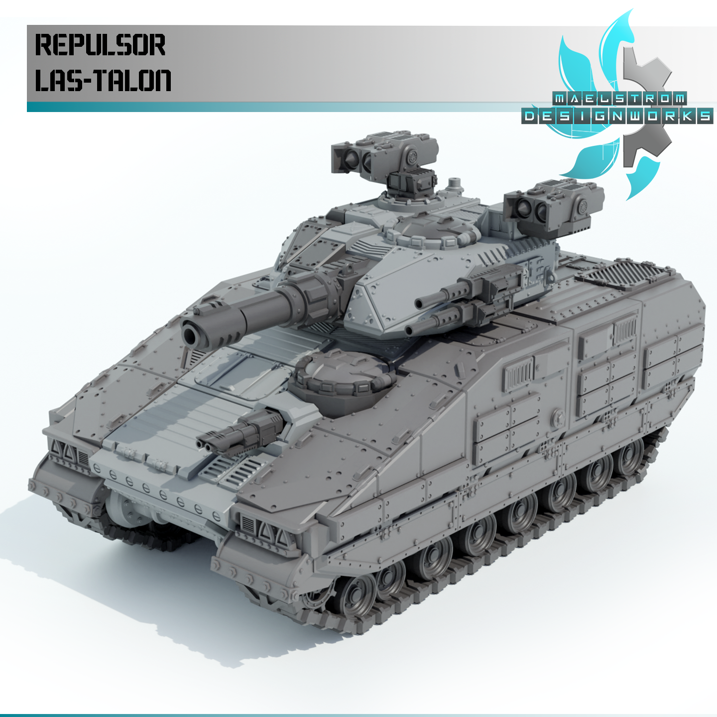 Jörmungandr-Pattern Armored Fighting Vehicle - Sci fi/Modern - Modular - Magnet Ready