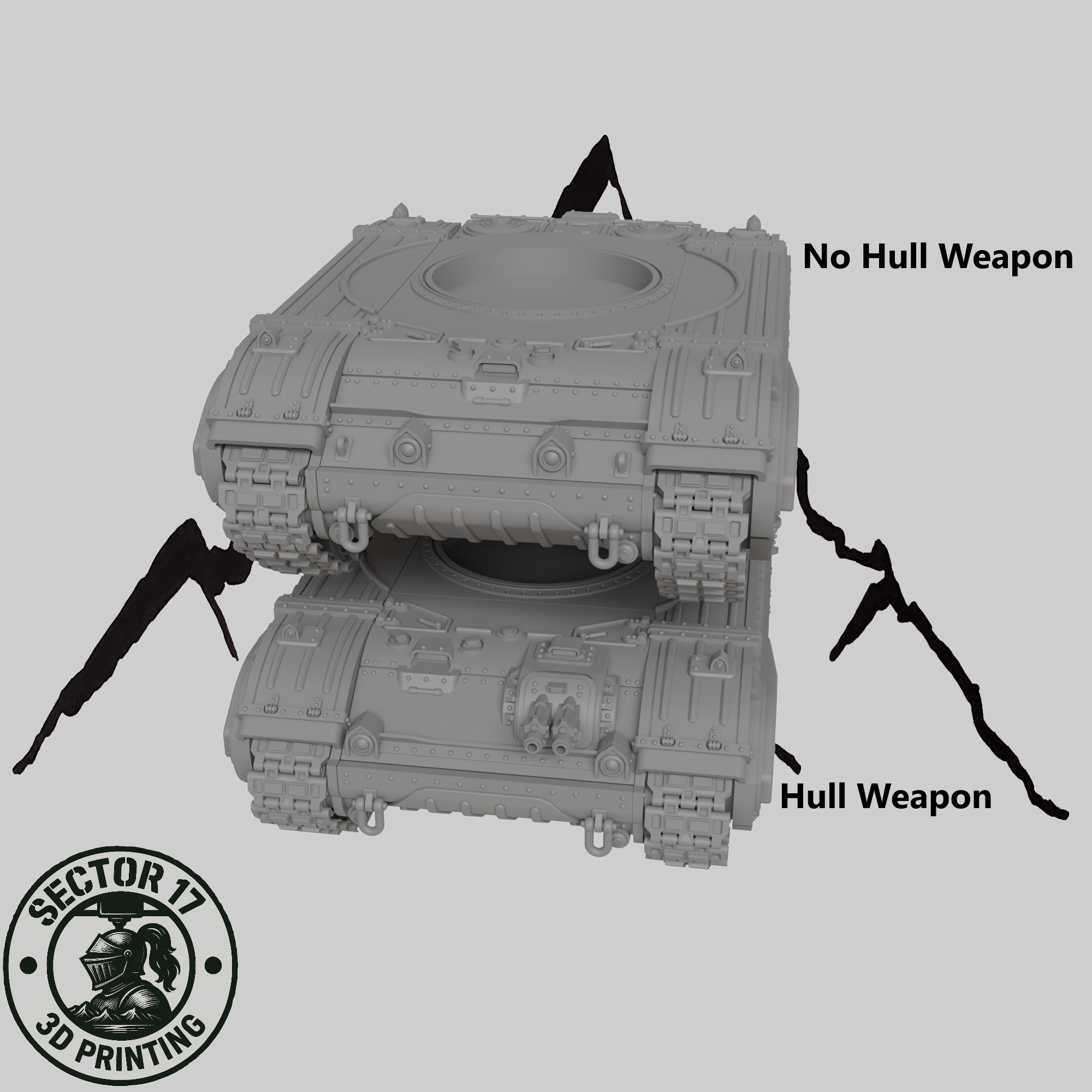 Durandal Breakthrough Tank - Sci fi/Modern - Modular - Magnet Ready