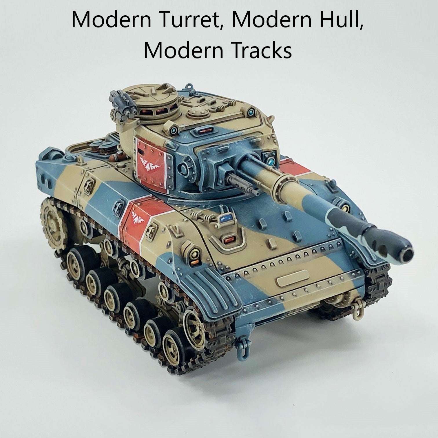 Kli-San Battle Tank - Sci fi/Modern - Modular - Magnet Ready