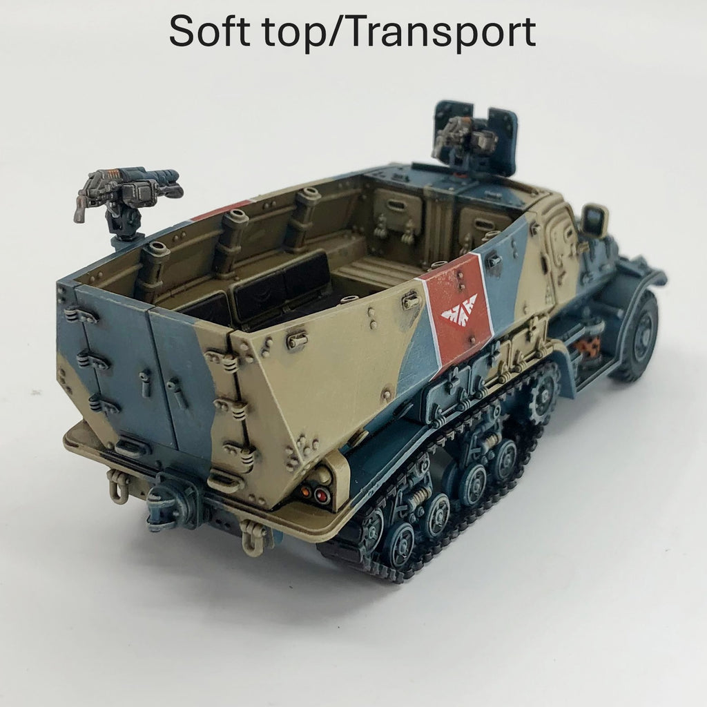Rodela Armored Halftrack - Sci fi/Modern - Modular - Magnet Ready