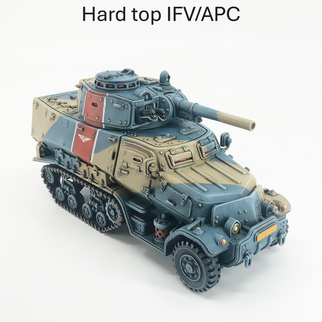 Rodela Armored Halftrack - Sci fi/Modern - Modular - Magnet Ready