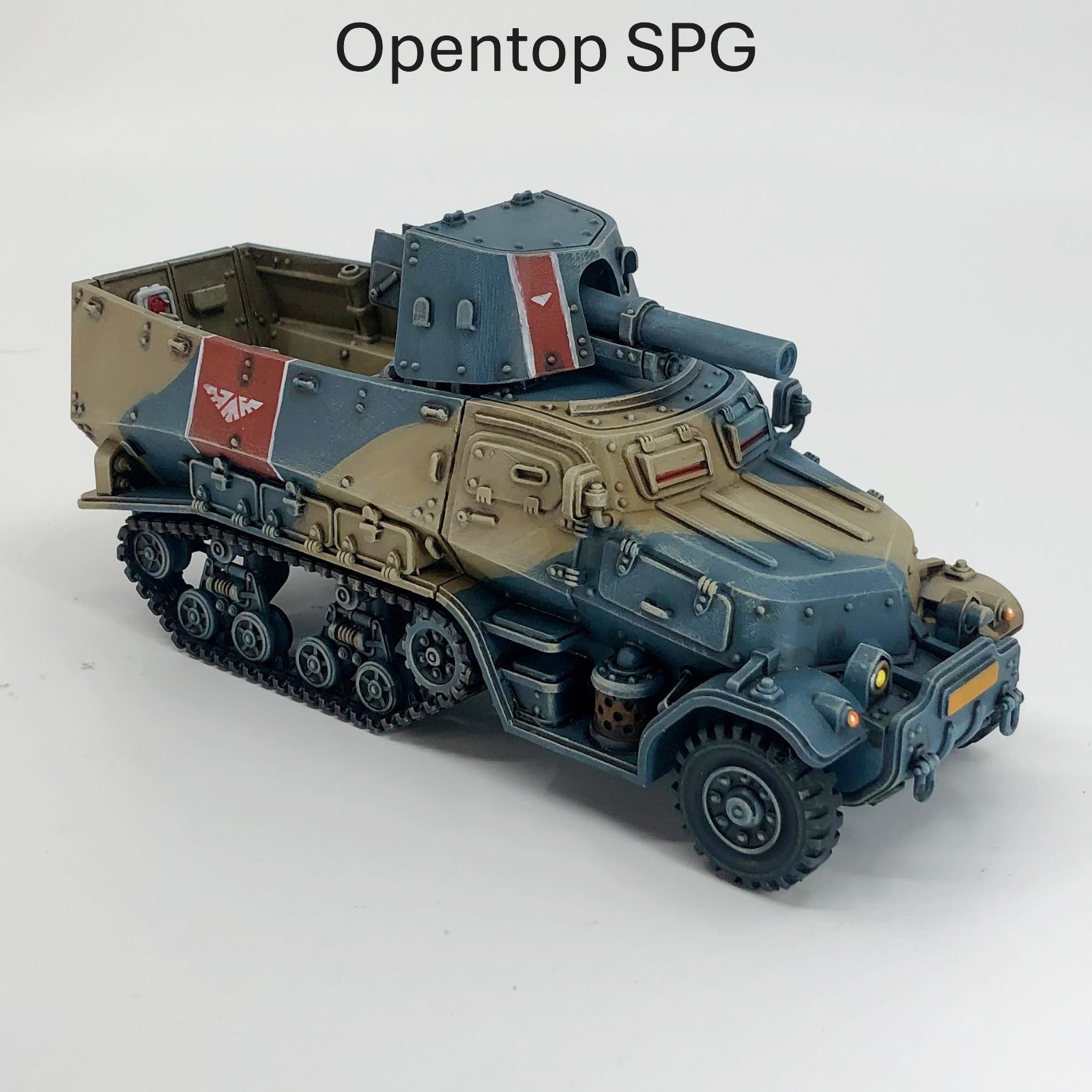 Rodela Armored Halftrack - Sci fi/Modern - Modular - Magnet Ready
