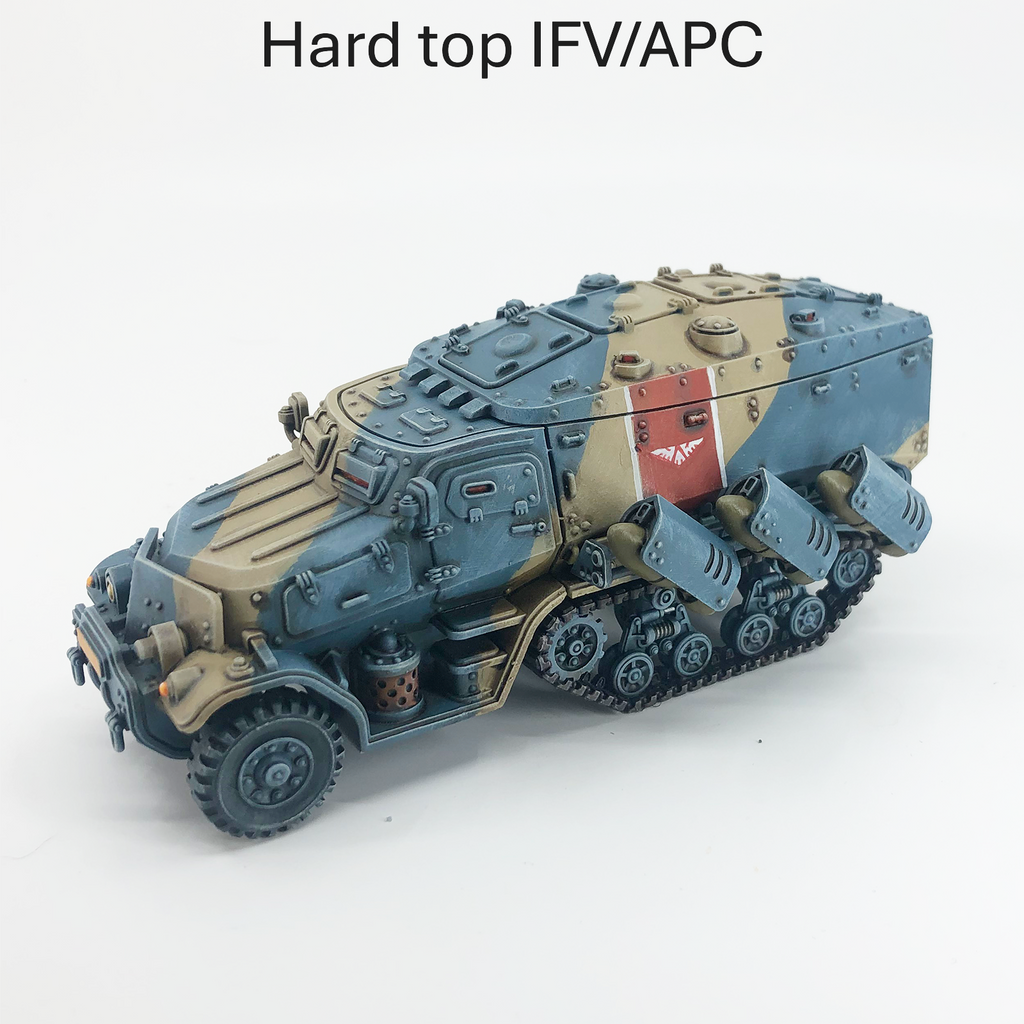 Rodela Armored Halftrack - Sci fi/Modern - Modular - Magnet Ready