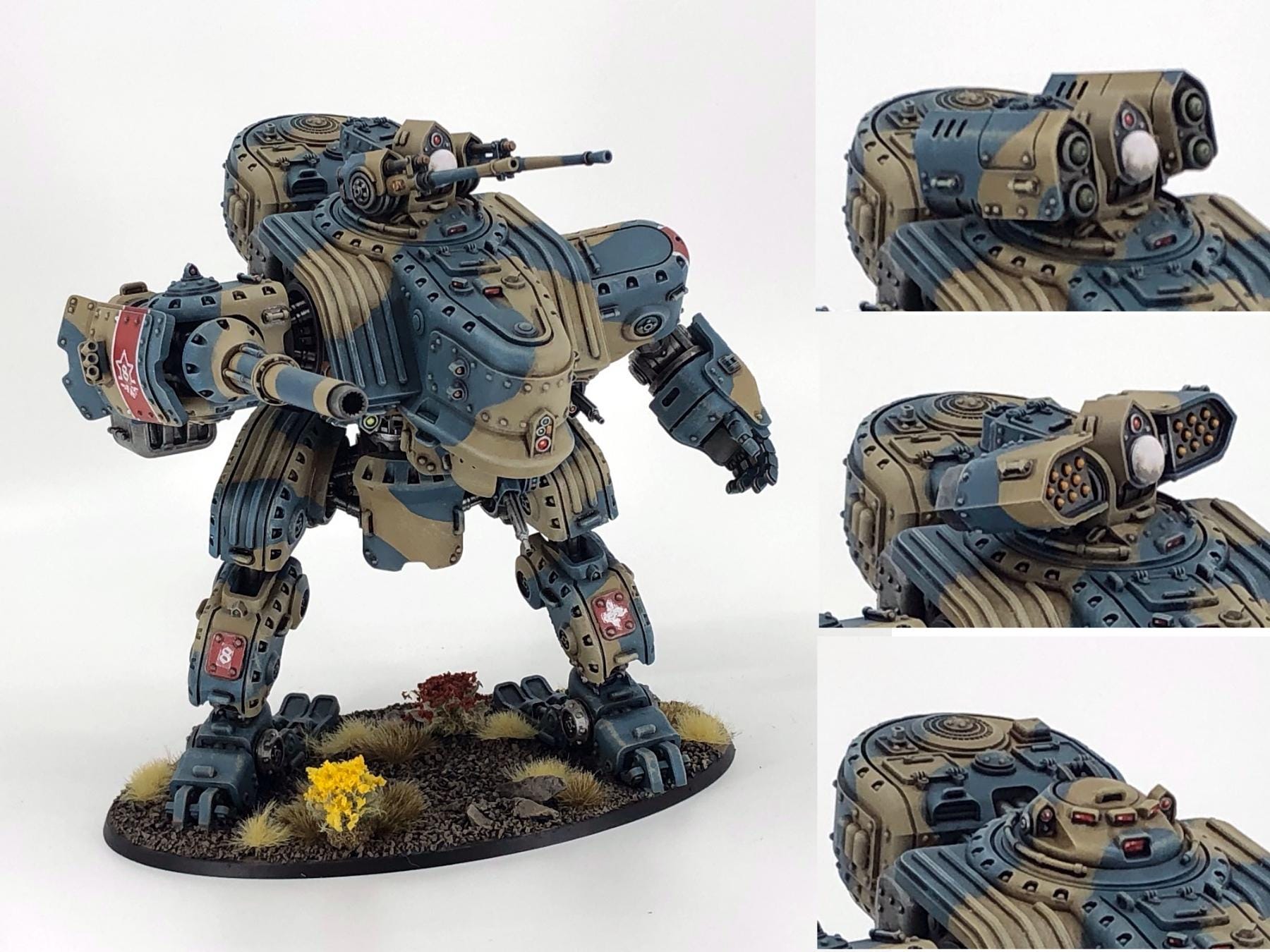 Balius Battle Strider - Sci fi/Modern - Modular - Magnet Ready