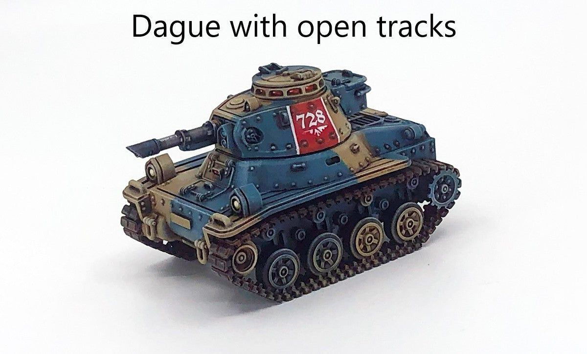 Dague/Hasta Tankettes - Sci fi/Modern - Modular - Magnet Ready