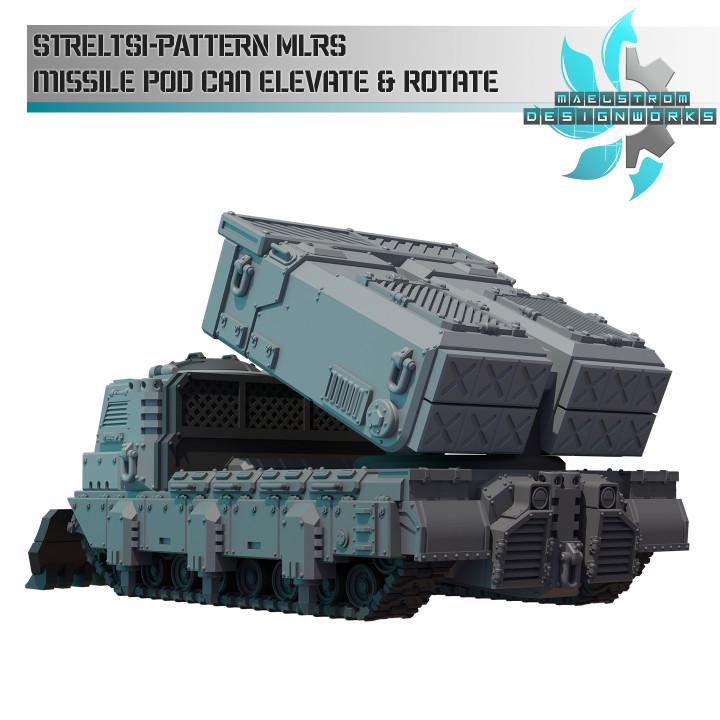 Streltsi-Pattern MLRS - Sci fi/Modern - Modular - Magnet Ready
