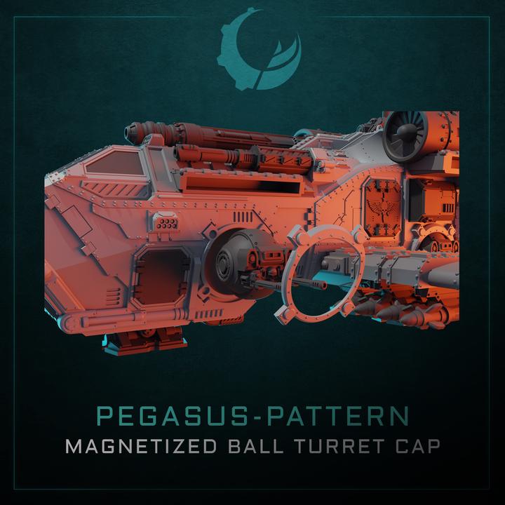 Pegasus-Pattern Heavy Gunship - Sci fi/Modern - Modular - Magnet Ready