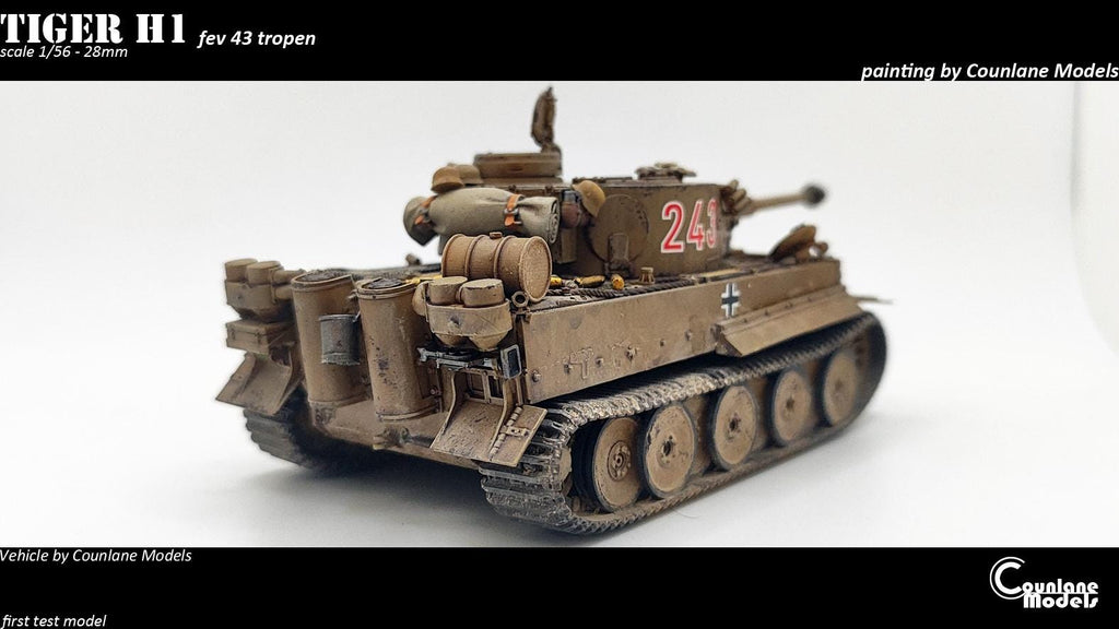 Tiger 1 H1 - February 1943 - Historical - WW2 - 1/56
