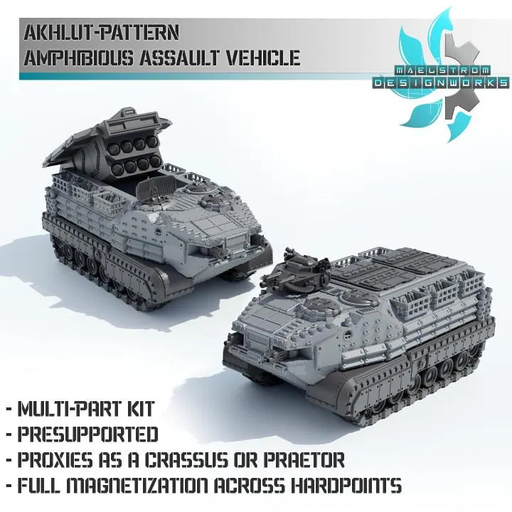 Akhlut-Pattern Amphibious Assault Vehicle - Sci fi/Modern - Modular - Magnet Ready